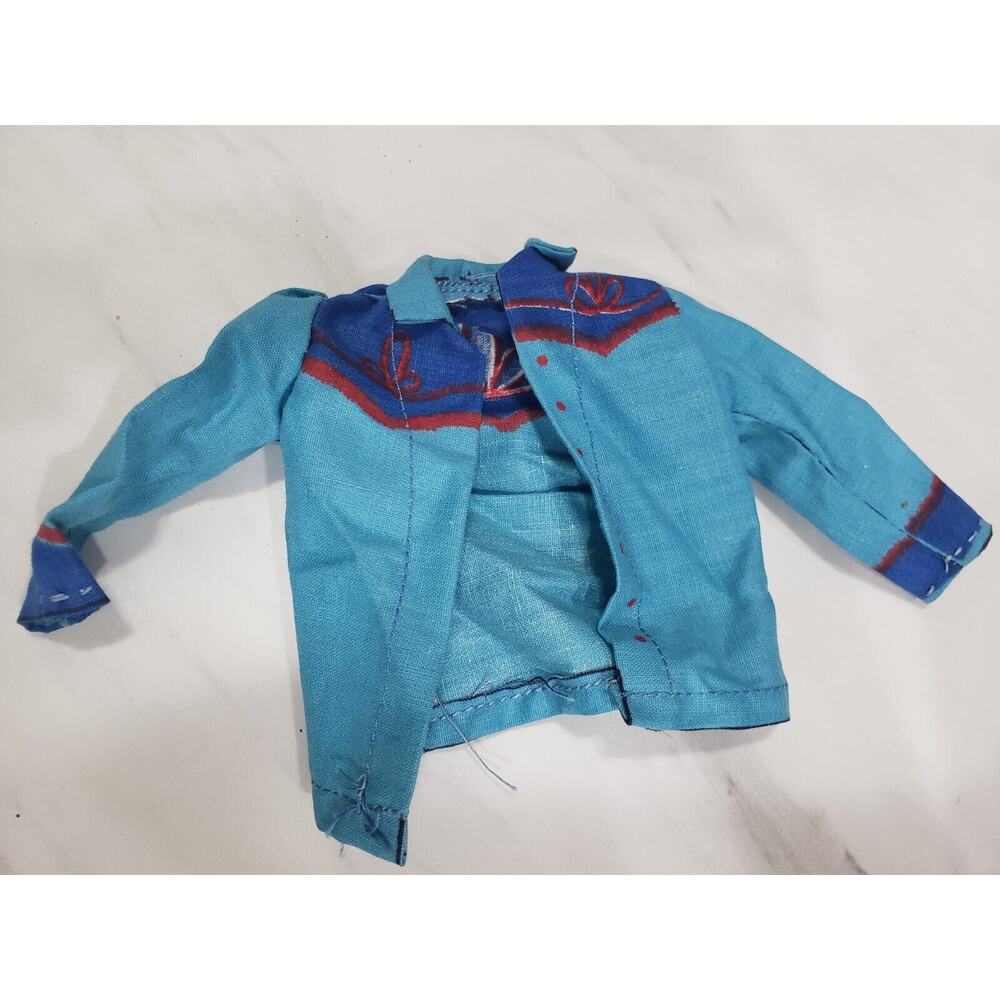 1960 Barbie ALLEN DOLL WESTERN‎ SHIRT only
